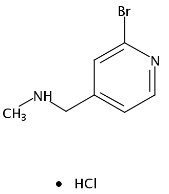 1-(2-溴吡啶-4-基)-N-甲基甲胺盐酸盐