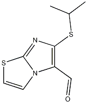 6-(异丙基硫代)咪唑并[2,1-b]噻唑-5-甲醛