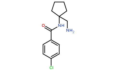 N-(1-(氨基甲基)环戊基)-4-氯苯甲酰胺