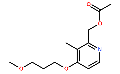 2-(乙酰氧甲基)-4-(3-甲氧基丙氧基)-3-甲基吡啶