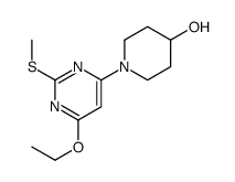 1-(6-Ethoxy-2-(methylthio)pyrimidin-4-yl)piperidin-4-ol