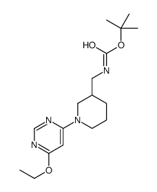 tert-Butyl ((1-(6-ethoxypyrimidin-4-yl)piperidin-3-yl)methyl)carbamate