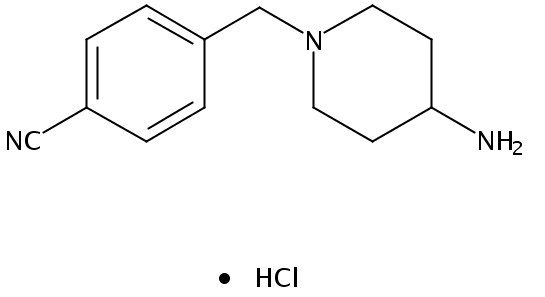 4-((4-Aminopiperidin-1-yl)methyl)benzonitrile hydrochloride