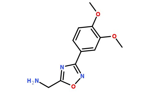 C-[3-(3,4-二甲氧基-苯基)-[1,2,4]噁二唑-5-基]-甲胺