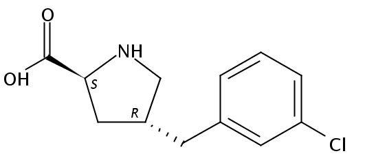 (2S,4R)-4-(3-Chlorobenzyl)pyrrolidine-2-carboxylic acid