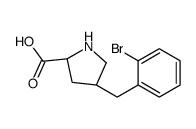 (4R)-4-[(2-溴苯基)甲基]-l-脯氨酸