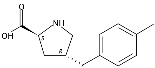 (2S,4R)-4-(4-Methylbenzyl)pyrrolidine-2-carboxylic acid
