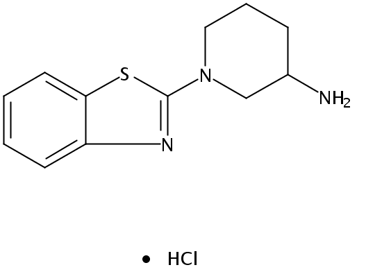 1-(Benzo[d]thiazol-2-yl)piperidin-3-amine hydrochloride