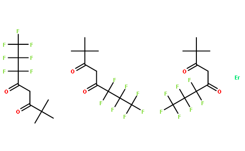 Tris(6,6,7,7,8,8,8-heptafluoro-2,2-dimethyl-3,5-octanedionate)erbium(III),Er(FOD)3