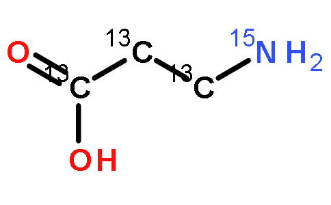 β-丙氨酸-13C3,15N