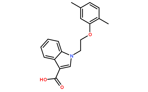 1-[2-(2,5-Dimethylphenoxy)ethyl]-1H-indole-3-carboxylic acid
