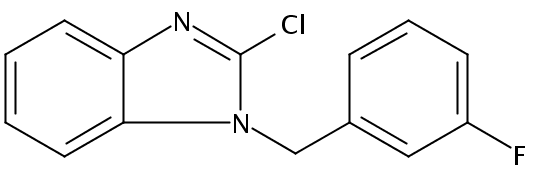2-Chloro-1-(3-fluorobenzyl)-1H-benzo[d]imidazole
