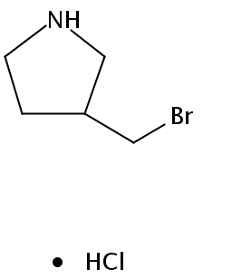 3-(Bromomethyl)pyrrolidine hydrochloride