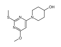 1-(6-Methoxy-2-(methylthio)pyrimidin-4-yl)piperidin-4-ol