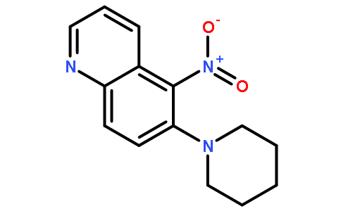 5-硝基-6-(哌啶-1-基)喹啉
