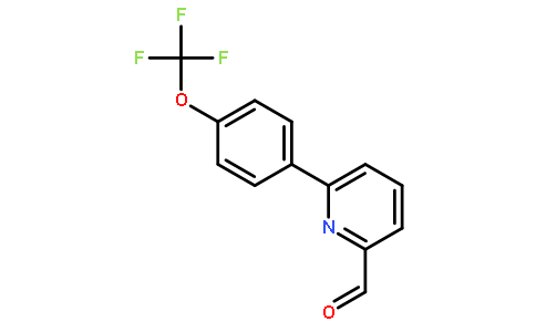 6-[4-(三氟甲氧基)苯基]-2-吡啶羧醛