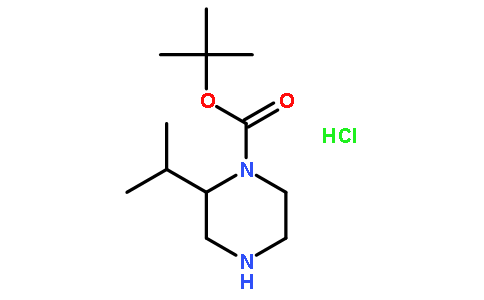 (R)-1-N-BOC-2-异丙基哌嗪盐酸盐