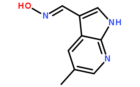 (E)-5-甲基-1H-吡咯并[2,3-b]吡啶-3-甲醛肟