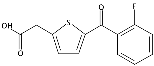 5-(2-氟苯甲酰基)-2-噻吩乙酸