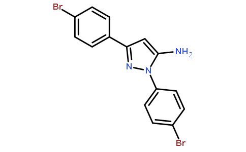 1,3-Bis(4-bromophenyl)-1H-pyrazol-5-amine