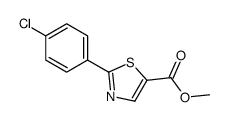 Methyl 2-(4-chlorophenyl)thiazole-5-carboxylate