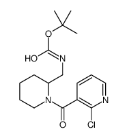 tert-Butyl ((1-(2-chloronicotinoyl)piperidin-2-yl)methyl)carbamate