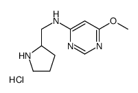 6-Methoxy-N-(pyrrolidin-2-ylmethyl)pyrimidin-4-amine hydrochloride