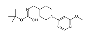 tert-Butyl ((1-(6-methoxypyrimidin-4-yl)piperidin-4-yl)methyl)carbamate