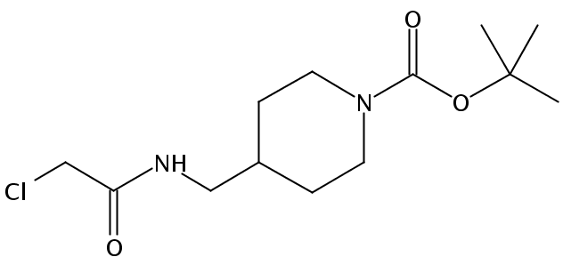 tert-Butyl 4-((2-chloroacetamido)methyl)piperidine-1-carboxylate
