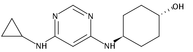 (1r,4r)-4-((6-(Cyclopropylamino)pyrimidin-4-yl)amino)cyclohexanol
