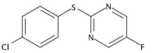 2-((4-Chlorophenyl)thio)-5-fluoropyrimidine