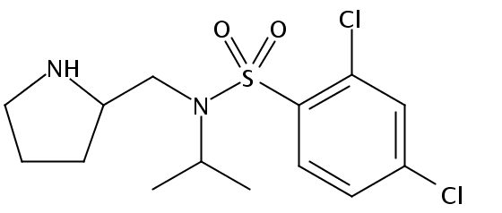 2,4-Dichloro-N-isopropyl-N-(pyrrolidin-2-ylmethyl)benzenesulfonamide