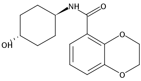 N-((1r,4r)-4-Hydroxycyclohexyl)-2,3-dihydrobenzo[b][1,4]dioxine-5-carboxamide