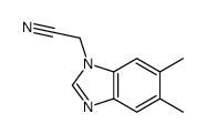 (9ci)-5,6-二甲基-1H-苯并咪唑-1-乙腈