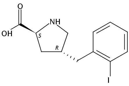 (2S,4R)-4-(2-Iodobenzyl)pyrrolidine-2-carboxylic acid