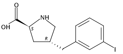 (2S,4R)-4-(3-Iodobenzyl)pyrrolidine-2-carboxylic acid