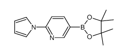 2-pyrrol-1-yl-5-(4,4,5,5-tetramethyl-1,3,2-dioxaborolan-2-yl)pyridine