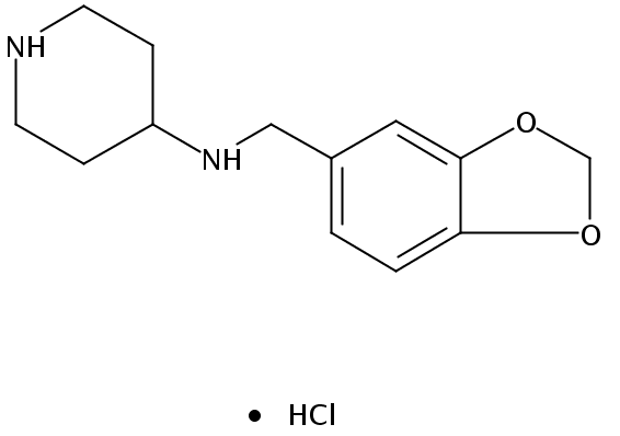 N-(Benzo[d][1,3]dioxol-5-yl)-N-methylpiperidin-4-amine hydrochloride