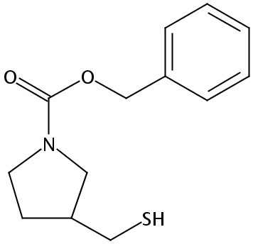 Benzyl 3-(mercaptomethyl)pyrrolidine-1-carboxylate