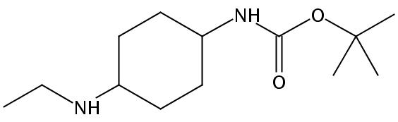 tert-Butyl (4-(ethylamino)cyclohexyl)carbamate