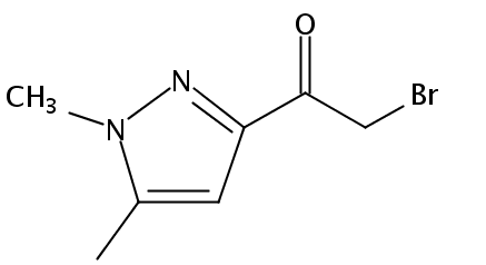 2-Bromo-1-(1,5-dimethyl-1H-pyrazol-3-yl)ethanone