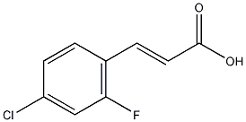 4-氯-2-氟肉桂酸