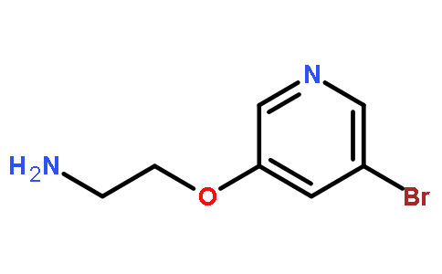 2-(5-溴吡啶-3-基氧基)乙胺