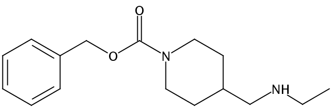 4-乙基氨基甲基-哌啶-1-羧酸苄酯