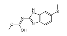 methyl N-(6-methylsulfanyl-1H-benzimidazol-2-yl)carbamate