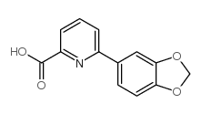 6-苯并[1,3]二氧代l-5-基-吡啶-2-羧酸