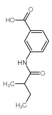 3-(2-methylbutanoylamino)benzoic acid