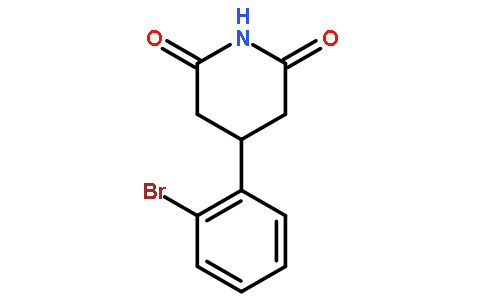 4-(2-溴苯基)哌啶-2,6-二酮