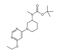 tert-Butyl (1-(6-ethoxypyrimidin-4-yl)piperidin-3-yl)(methyl)carbamate