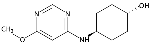 (1r,4r)-4-((6-Methoxypyrimidin-4-yl)amino)cyclohexanol